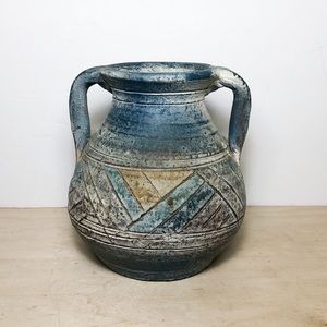 Rustic jug vase pottery